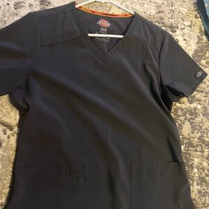 Dickies Ed’s scrub top and matching bottoms. Size medium gray color